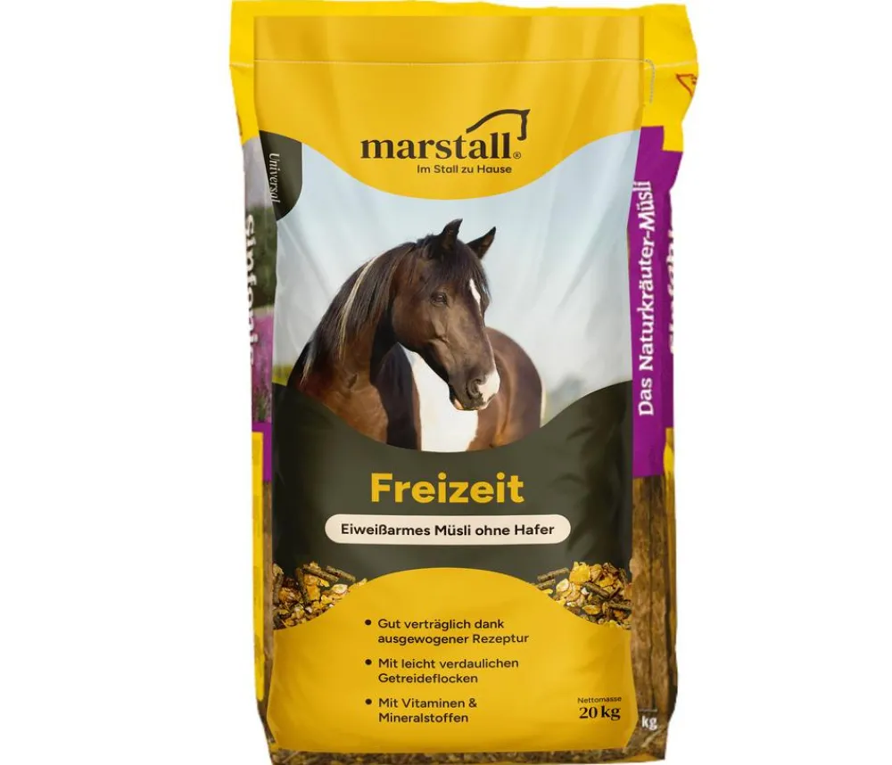 marstall® Pferdefutter & Zusatzfutter > Pferdefutter Müsli Freizeit, 20 kg