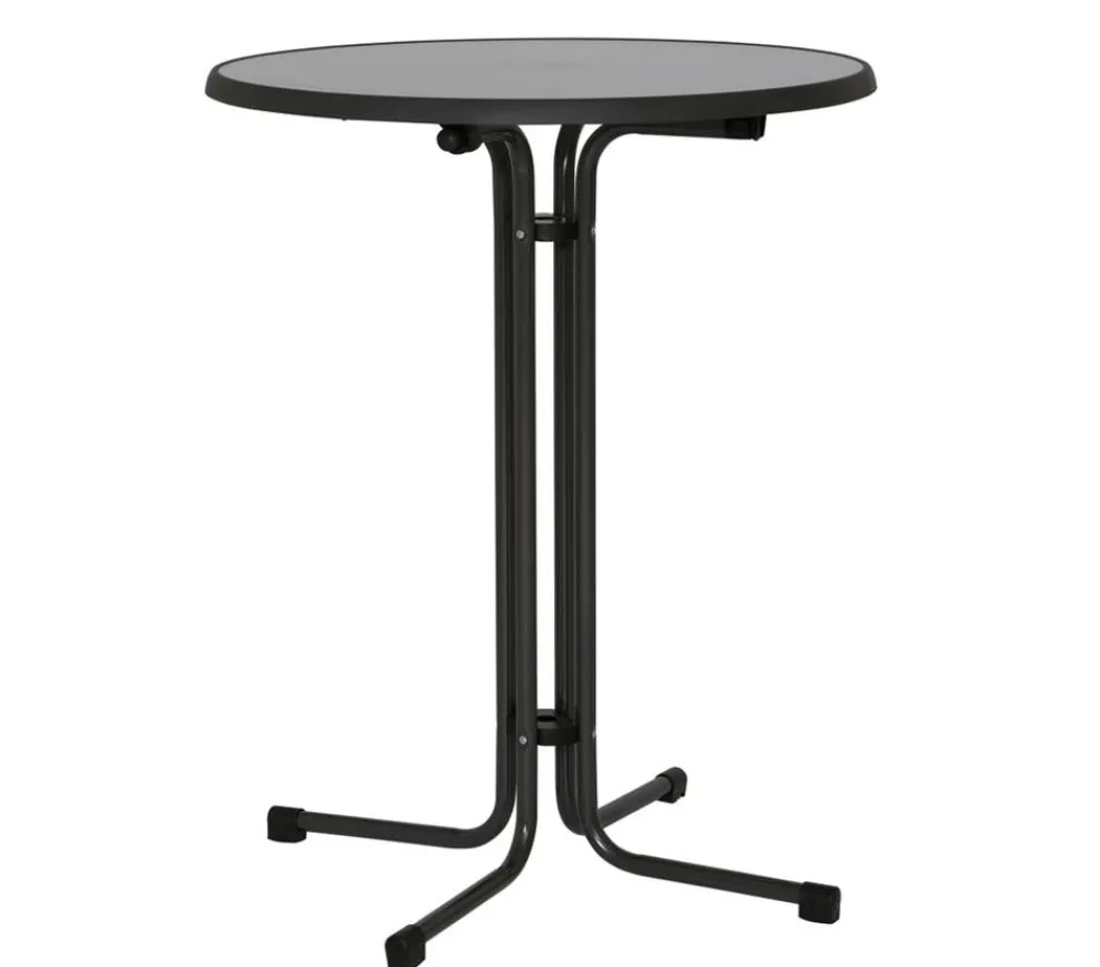 MFG Freizeitmöbel Gartentische Kunststoff|Klapptische > Klapp-Stehtisch, ca. Ø 85/H110 cm