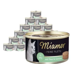Miamor Nassfutter Katze > Nassfutter für Katzen Feine Filets in Jelly, 24 x 100 g