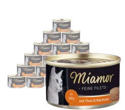 Miamor Nassfutter Katze > Nassfutter für Katzen Feine Filets in Jelly, 24 x 100 g