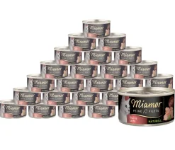 Miamor Nassfutter Katze > Nassfutter für Katzen Feine Filets naturelle, 24 x 80 g