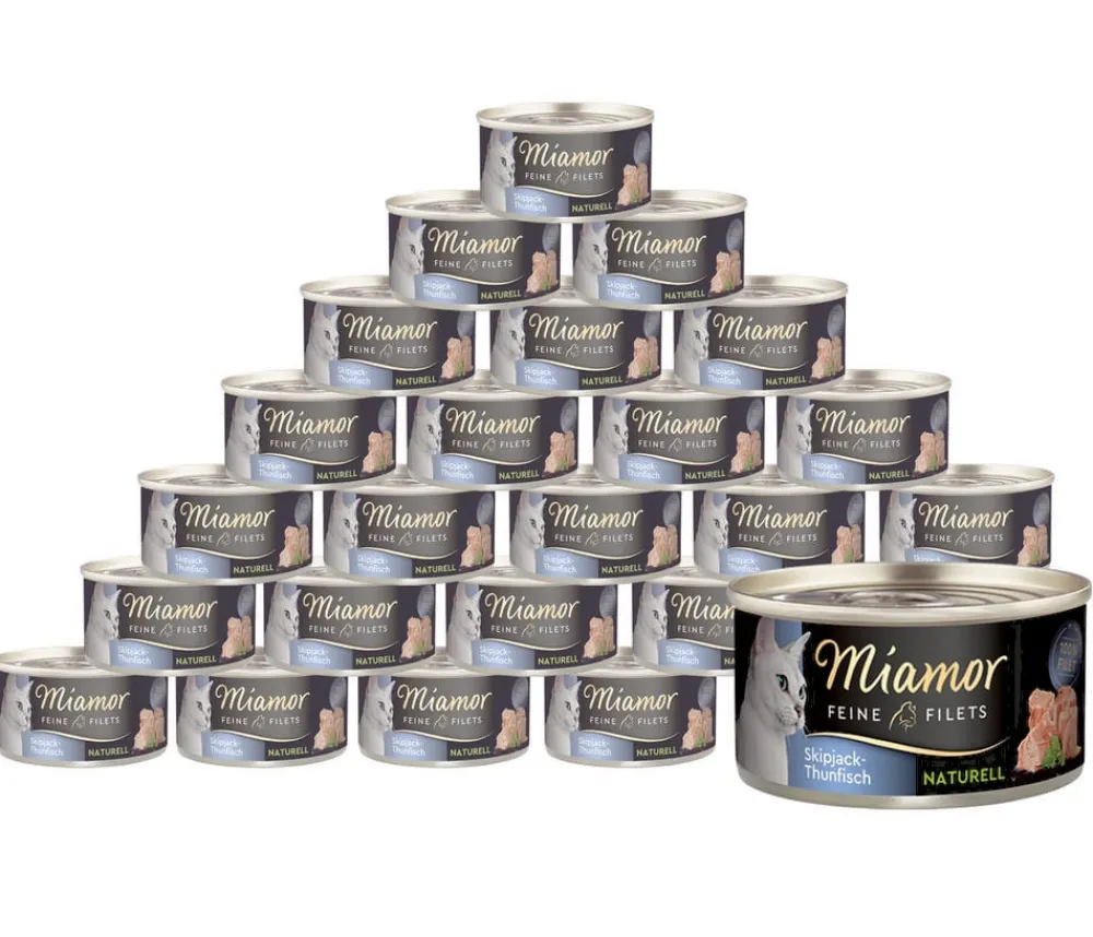 Miamor Nassfutter Katze > Nassfutter für Katzen Feine Filets naturelle, 24 x 80 g