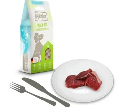 MjAMjAM® Hundeleckerlies - Hundesnack Snack-Box leckeres Rinderfilet, Adult, 70 g