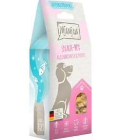 MjAMjAM® Hundeleckerlies - Hundesnack Snack-Box kulinarisches Lachsfilet, Adult, 100 g