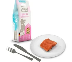 MjAMjAM® Hundeleckerlies - Hundesnack Snack-Box kulinarisches Lachsfilet, Adult, 100 g
