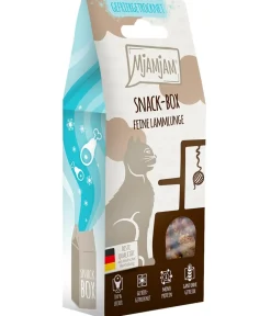 MjAMjAM® Katzenleckerlies & Getränke > Katzensnack Snackbox feine Lammlunge, Adult, 35 g
