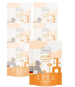 MjAMjAM® Nassfutter Katze > Nassfutter für Katzen Quetschie Adult, Huhn & Möhrchen