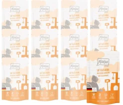 MjAMjAM® Nassfutter Katze - Nassfutter für Katzen Quetschie Adult, Huhn & Möhrchen