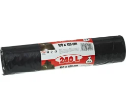 Jufol Müllsack 240 l, 5 Stk. Schwarz Sale