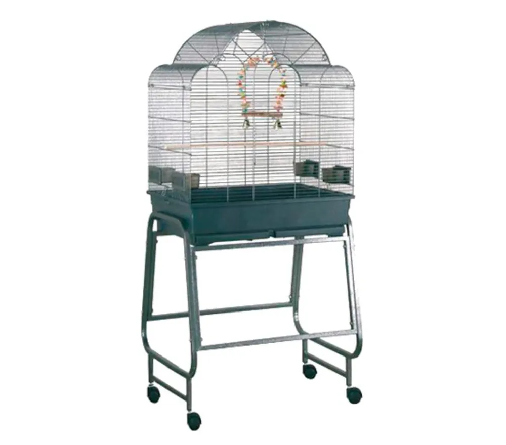Montana Vogelvoliere Memphis II Antik, , ca. B66/H144/T45 cm Dunkelgrau