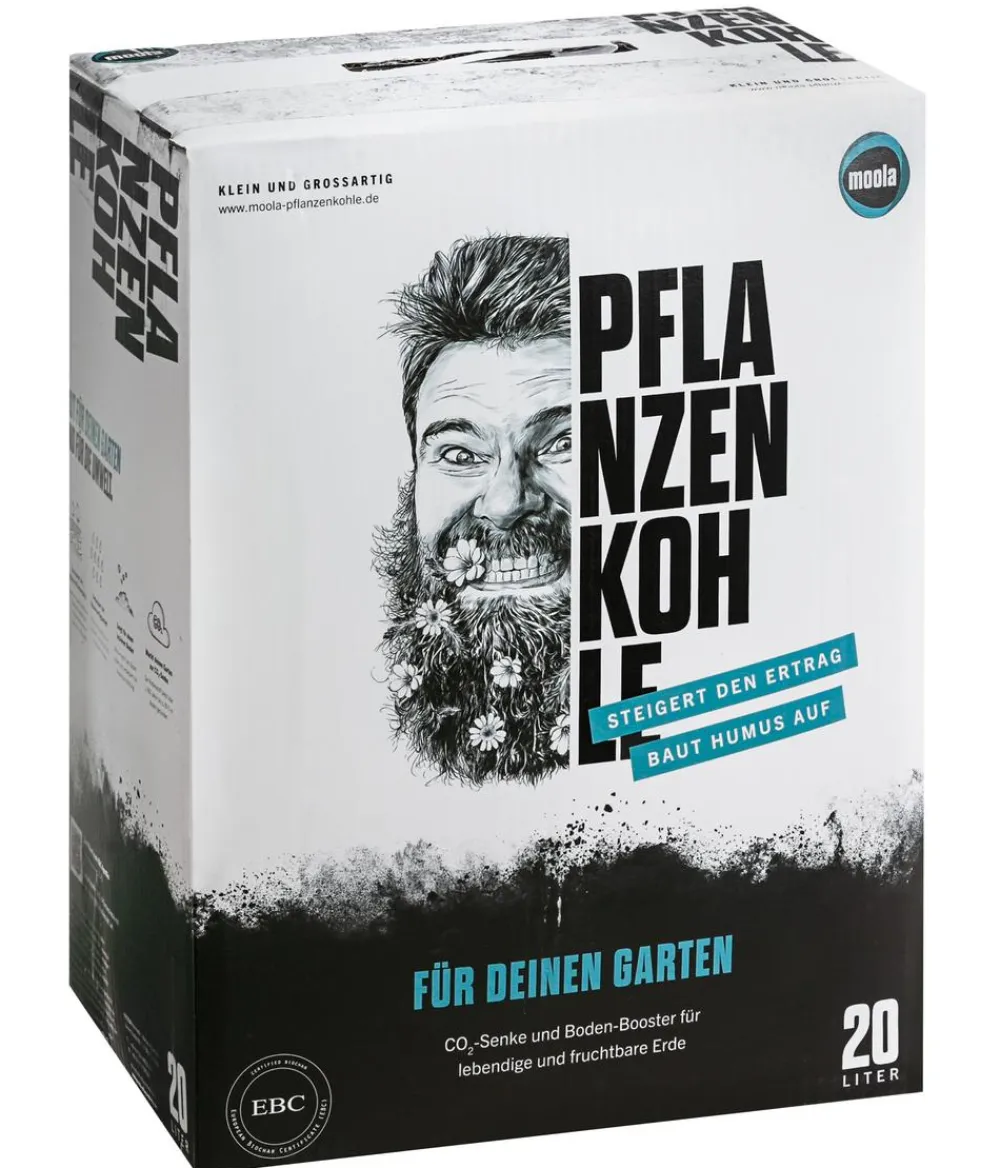 moola Spezialerde > Pflanzenkohle