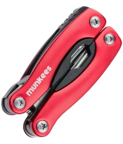 munkees® Edelstahl-Multitool Rot Clearance