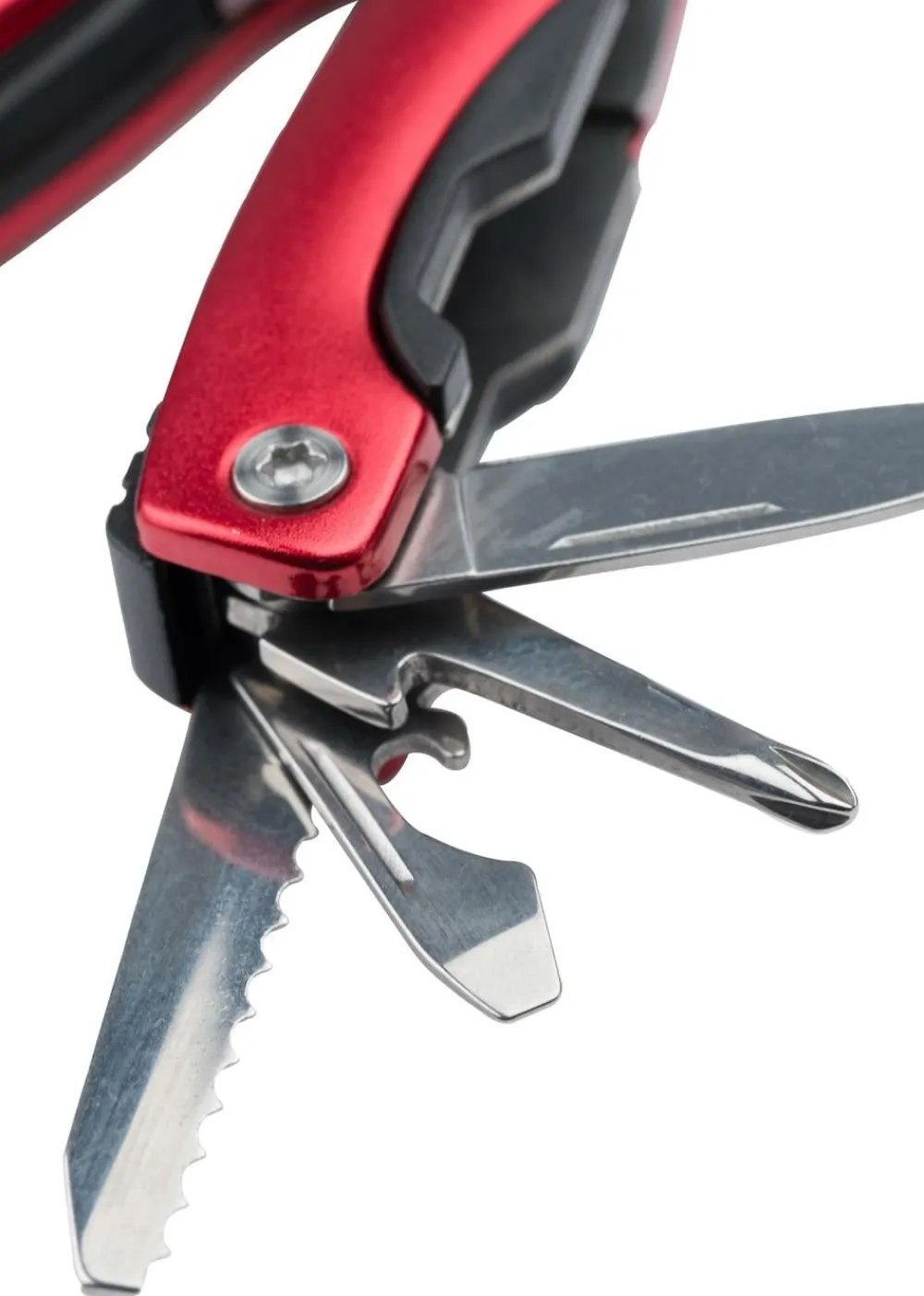 munkees® Edelstahl-Multitool Rot Clearance