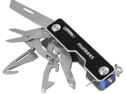 munkees® Mehr Transport & Unterwegs - Edelstahl-Taschenmesser Lock, ca. B7,5/H2,3/T2,1 cm