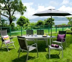 MWH Stapelstühle|Gartenstühle Aluminium - Alu-Stapelsessel Elements