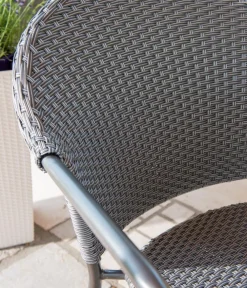 MWH Gartenstuhl Cesao, Grau Outlet