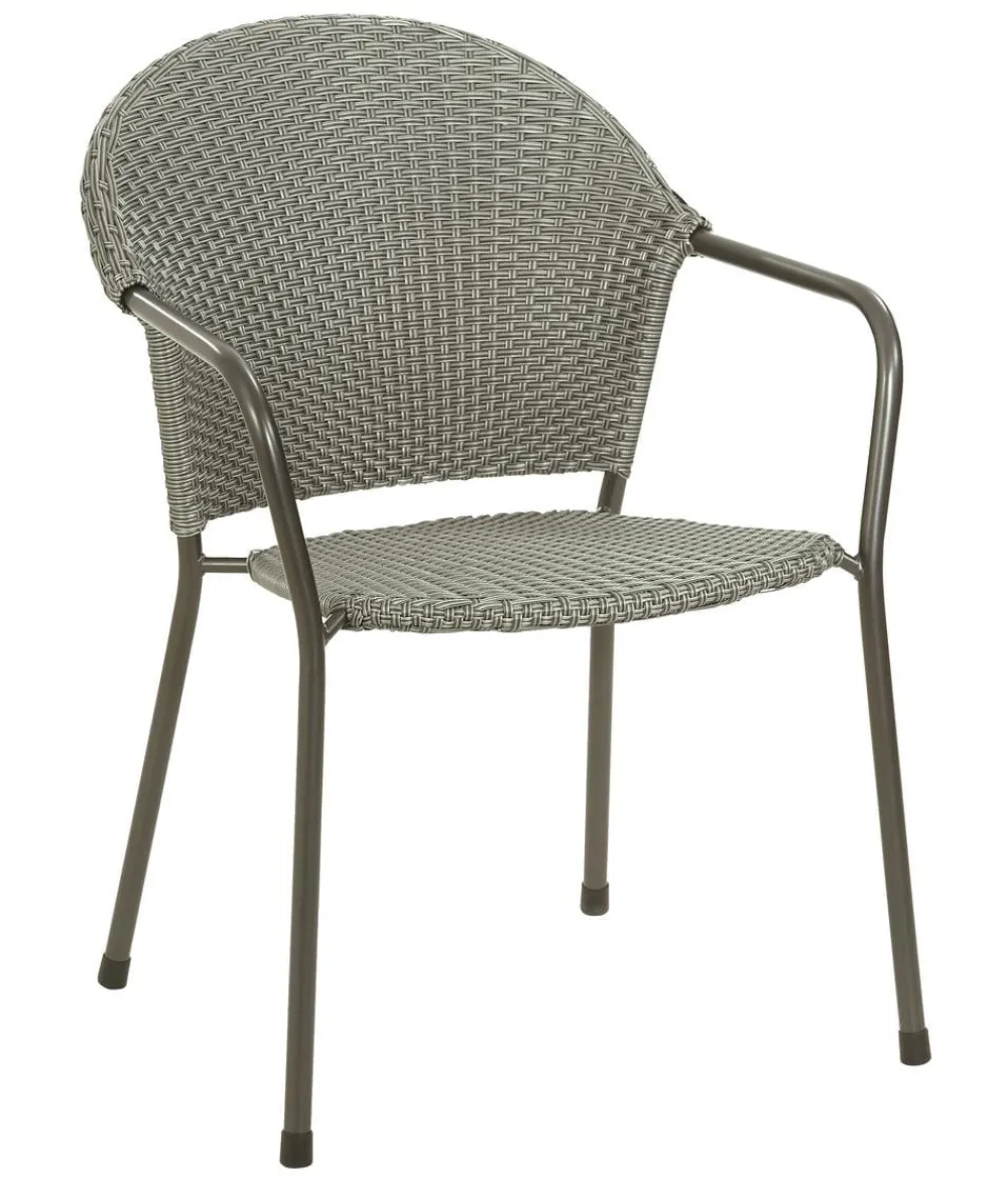 MWH Gartenstuhl Cesao, Grau Outlet