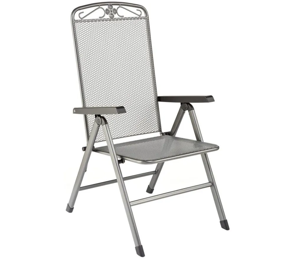 MWH Klapp-Gartensessel Savoy Grau Online