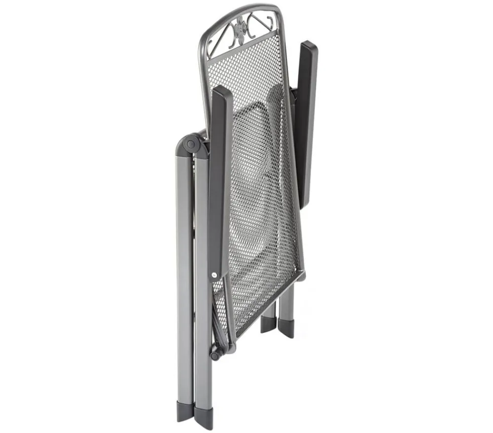 MWH Klapp-Gartensessel Savoy Grau Online