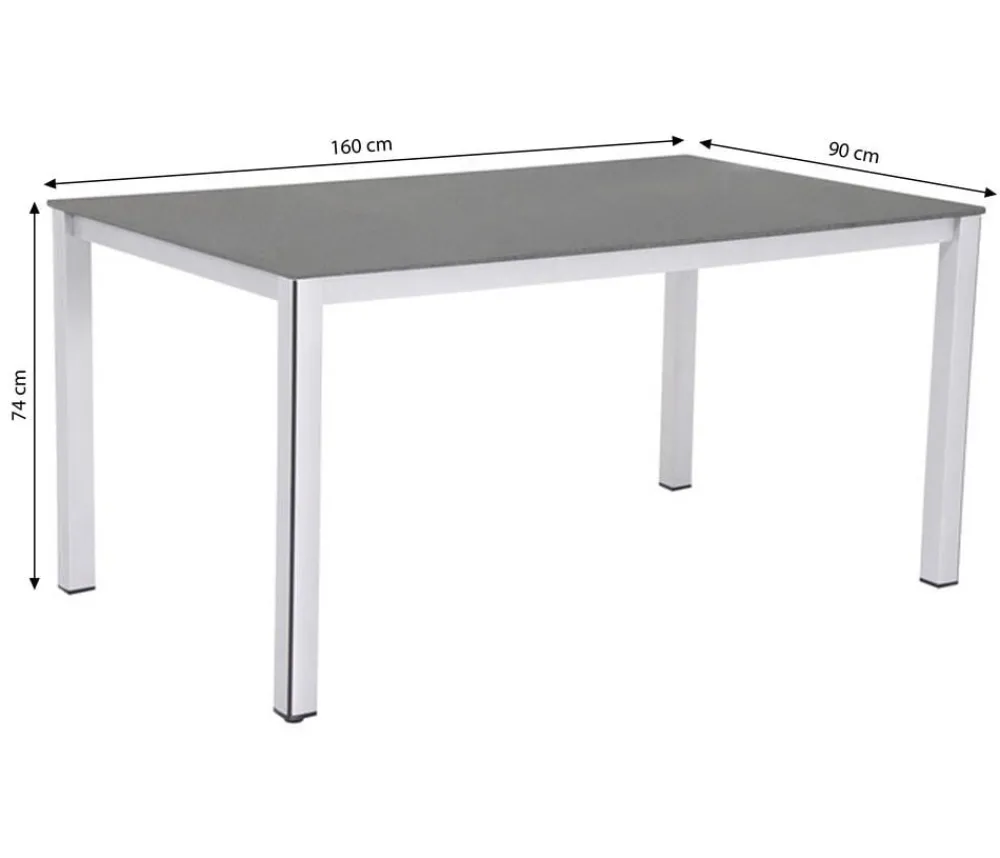 MWH Loft-Tisch Elements, ca. B160/H74/T90 cm Outlet