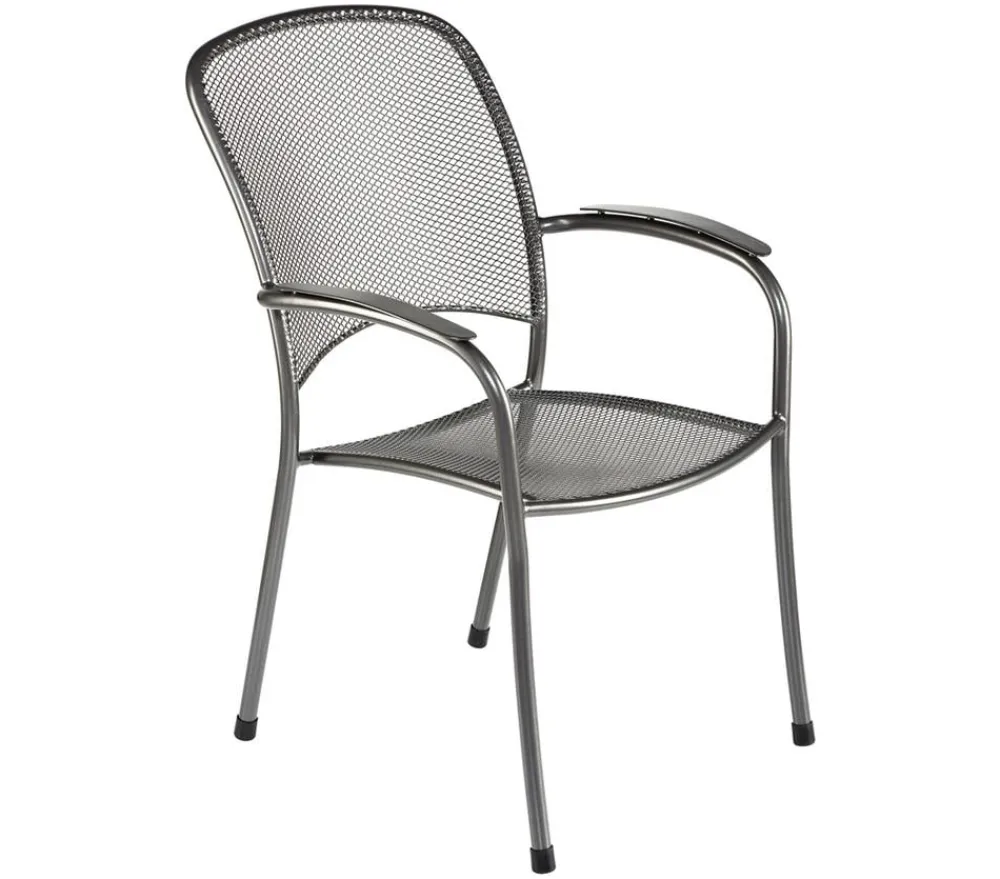 MWH Gartenstühle Metall|Stapelstühle > Metall-Stapelsessel Carlo