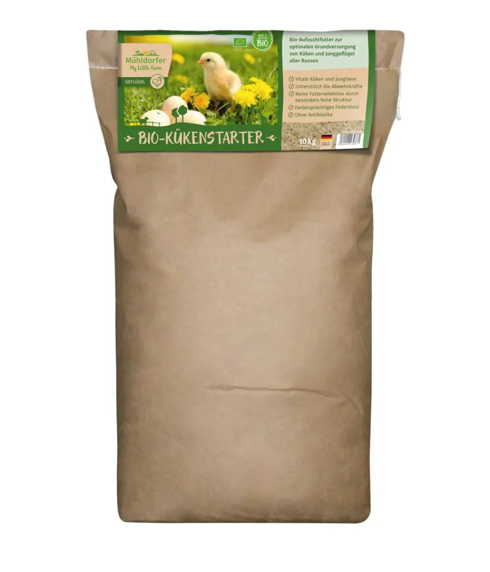 My Little Farm by Mühldorfer Bauernhof Zubehör|Hühnerfutter > My Little Farm Aufzuchtfutter Bio Kükenstarter