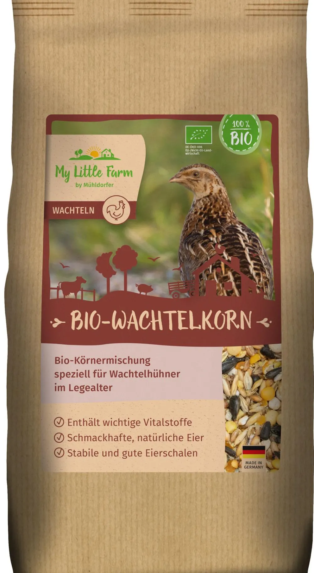 My Little Farm by Mühldorfer Bauernhof Zubehör > My Little Farm Bio-Wachtelkorn