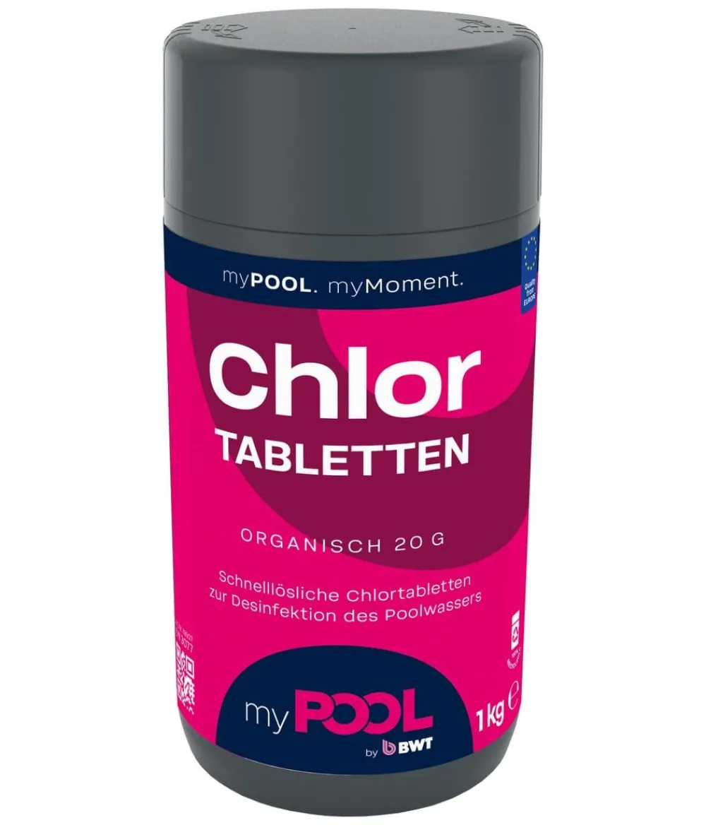 MYPOOL Pools & Whirlpools - Chlorquick Tabs, 1 kg