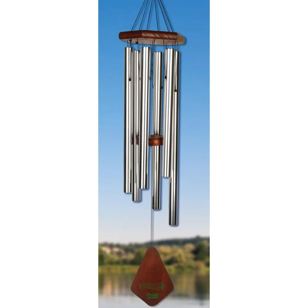 Nature´s Melody Windspiele & Gartenstecker > NATURE'S MELODY Klangspiel Premium, 18 x 15,7 x 99 cm