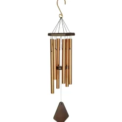 Nature´s Melody Windspiele & Gartenstecker - NATURE'S MELODY Klangspiel Premium, 17,8 x 15,2 x 80 cm Kupfer