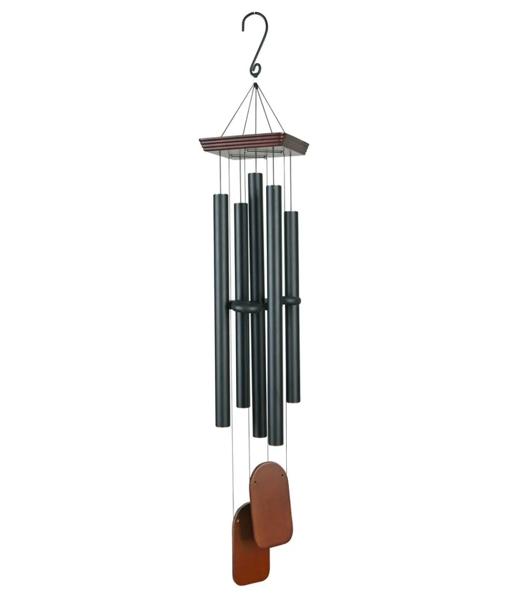 Nature´s Melody Windspiele & Gartenstecker - NATURE'S MELODY Klangspiel Symphony Tunes, 19 x 19 x 121 cm, Schwarz