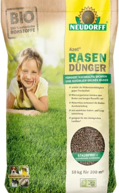 Neudorff Rasendünger|Bio-Dünger - Azet® Rasendünger