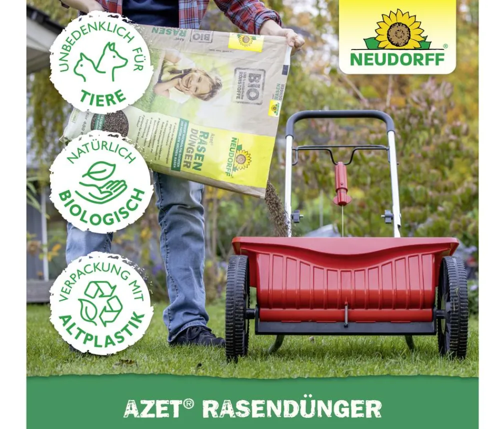 Neudorff Rasendünger - Azet® Rasendünger, 18 kg