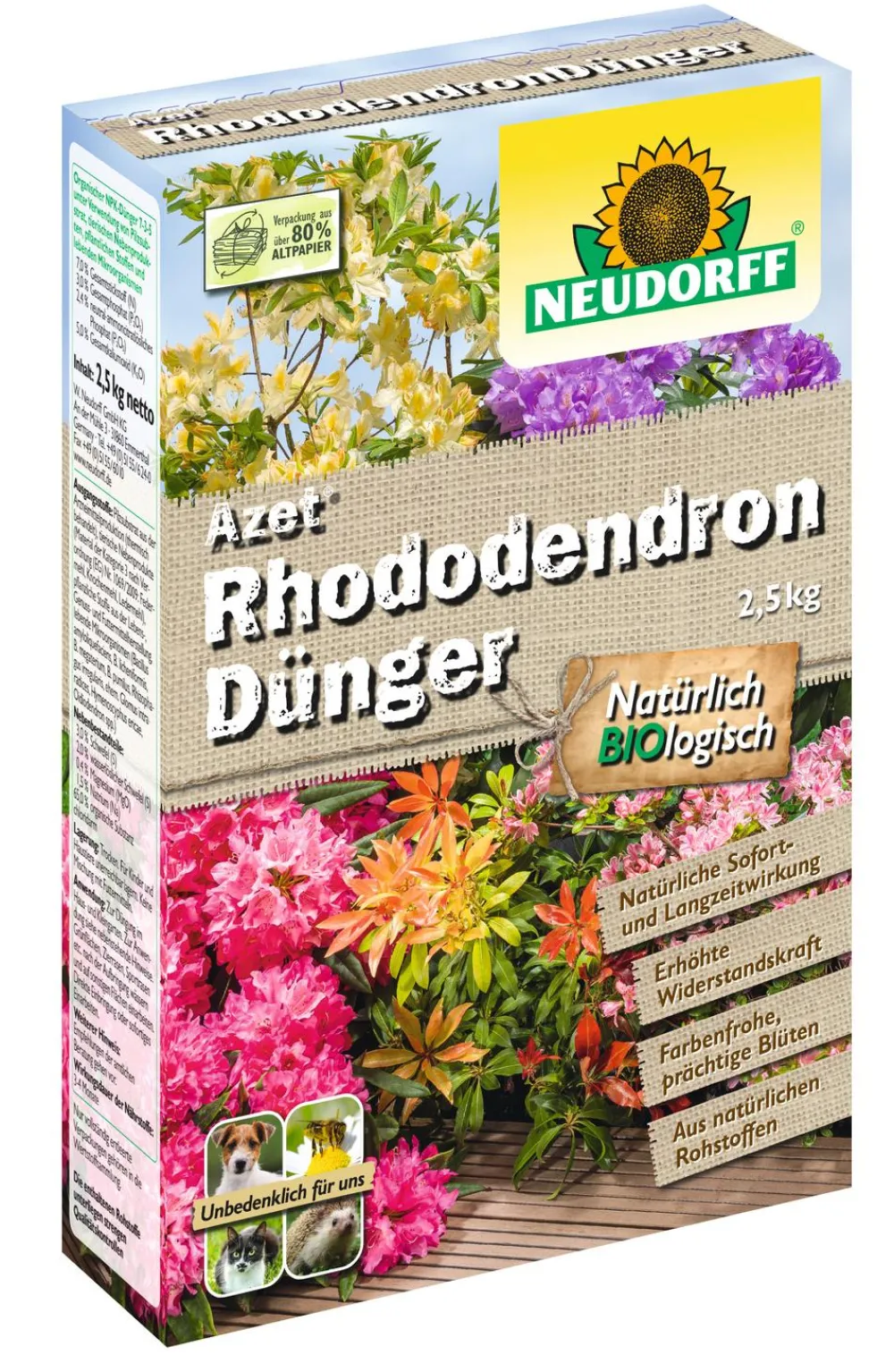 Neudorff Blumendünger|Spezialdünger > ® Azet® Rhododendrondünger