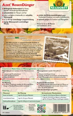 Neudorff Blumendünger|Spezialdünger - Azet® Rosen-Dünger