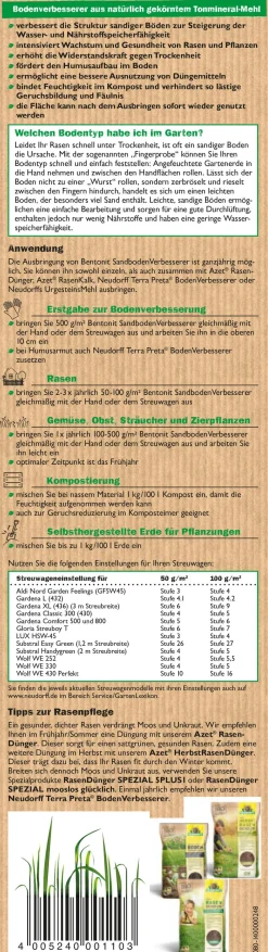 Neudorff Bentonit SandbodenVerbesserer, 10 kg Best