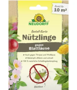 Neudorff Schädlingsbekämpfungsmittel > Bestell-Karte Nützlinge gegen Blattläuse, 1 Stk.