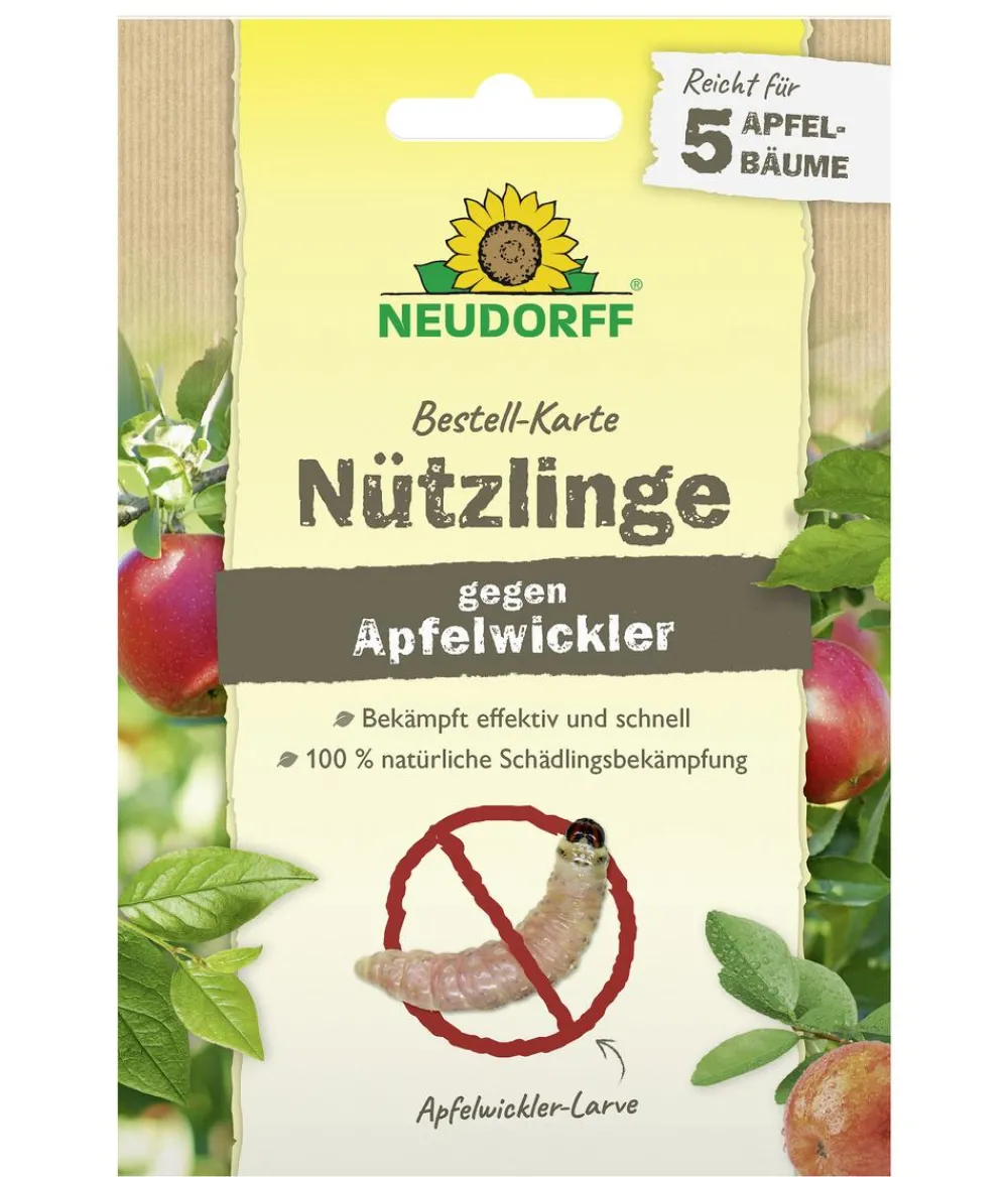 Neudorff Bestell-Karte Nützlinge gegen Apfelwickler, 1 Stk. Outlet