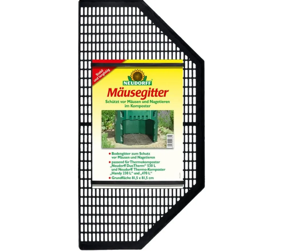 Neudorff Komposter & Abfallbehälter - Mäusegitter für Thermokomposter DuoTherm Schwarz