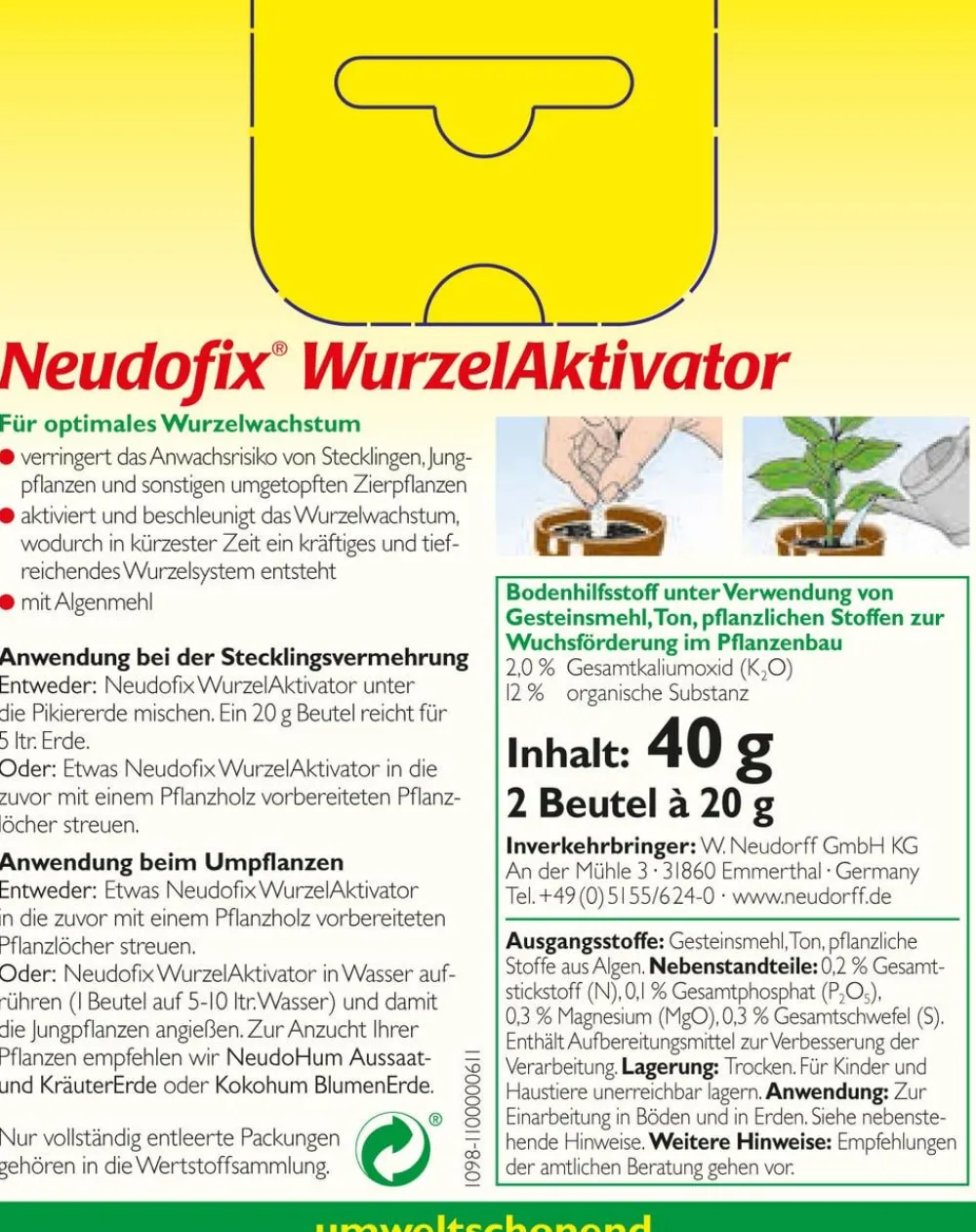 Neudorff Neudofix® WurzelAktivator Clearance