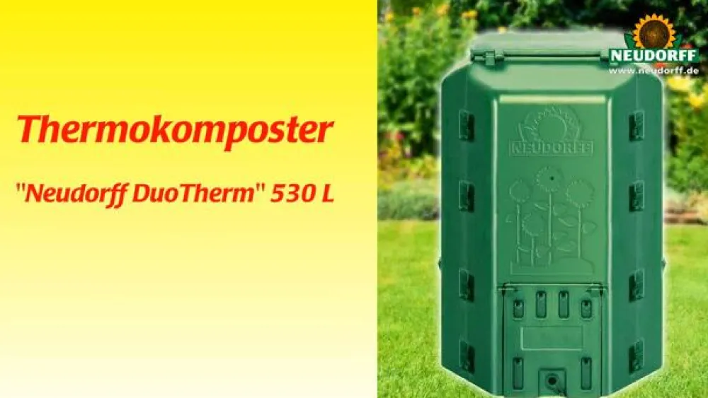 Neudorff Komposter & Abfallbehälter > Thermokomposter DuoTherm, 530 Liter