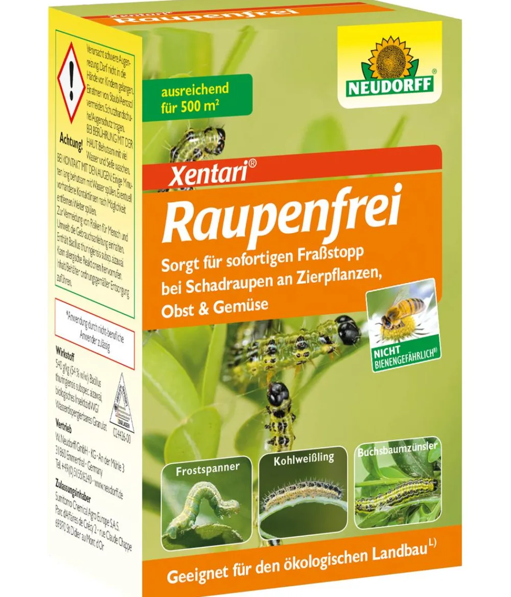 Neudorff Xentari® Raupenfrei, 25 g Hot