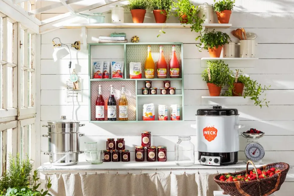 Nik. Schmitt Saft- & Weinherstellung > Edelstahl-Dampfentsafter, 8 l, ca. Ø26/H29 cm