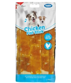 Nobby® Hundeleckerlies > Nobby Classic Hundesnack Chicken Flat Stick, 250 g