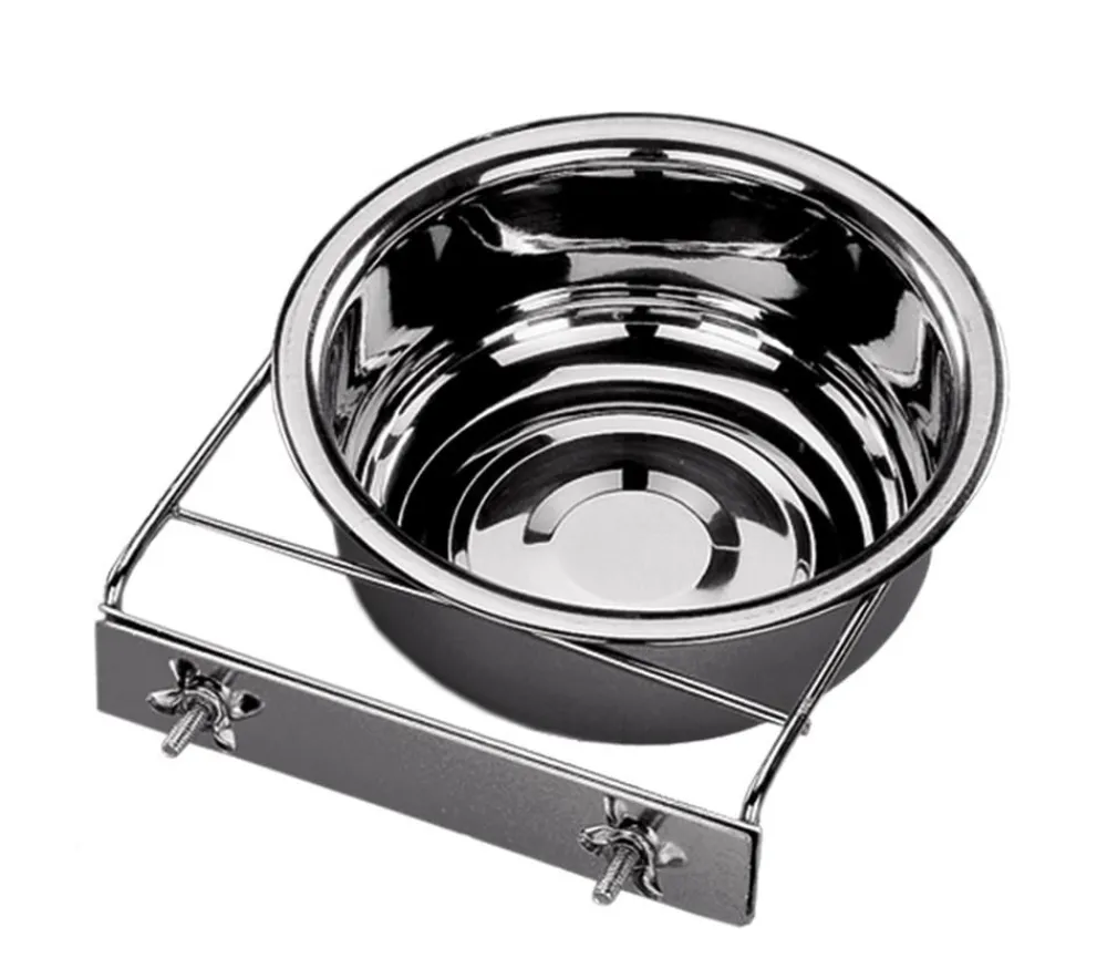 Nobby® Hundenäpfe & Tränken - Nobby Edelstahlnapf mit Schraubbefestigung, ca. Ø21,5 cm, 2 l Silber