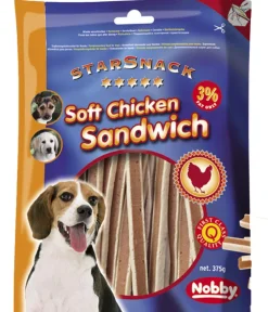 Nobby® Hundesnack Soft Chicken Sandwich, 375 g Online