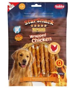 Nobby® Nobby Hundesnack StarSnack Barbecue Wrapped Chicken, 900 g Hot
