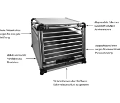 Nobby® Hundetransportboxen - Nobby Hundetranportbox Round Corner
