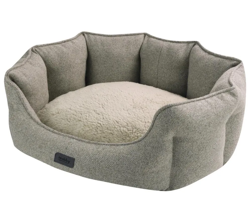 Nobby® Hundebetten & Körbe|Katzenbetten & Katzenkissen - Nobby Komfortbett Anda, oval, Beige