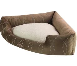 Nobby® Hundebetten & Körbe|Katzenbetten & Katzenkissen - Nobby Komfortbett Ceno, dreieckig, Braun
